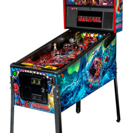 Deadpool Premium Pinball Machine cabinet