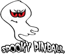 spooky pinball logo