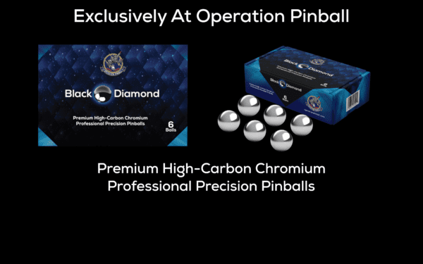 Black Diamond Pinball ad