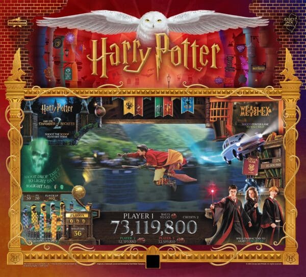 Harry Potter CE Backglass